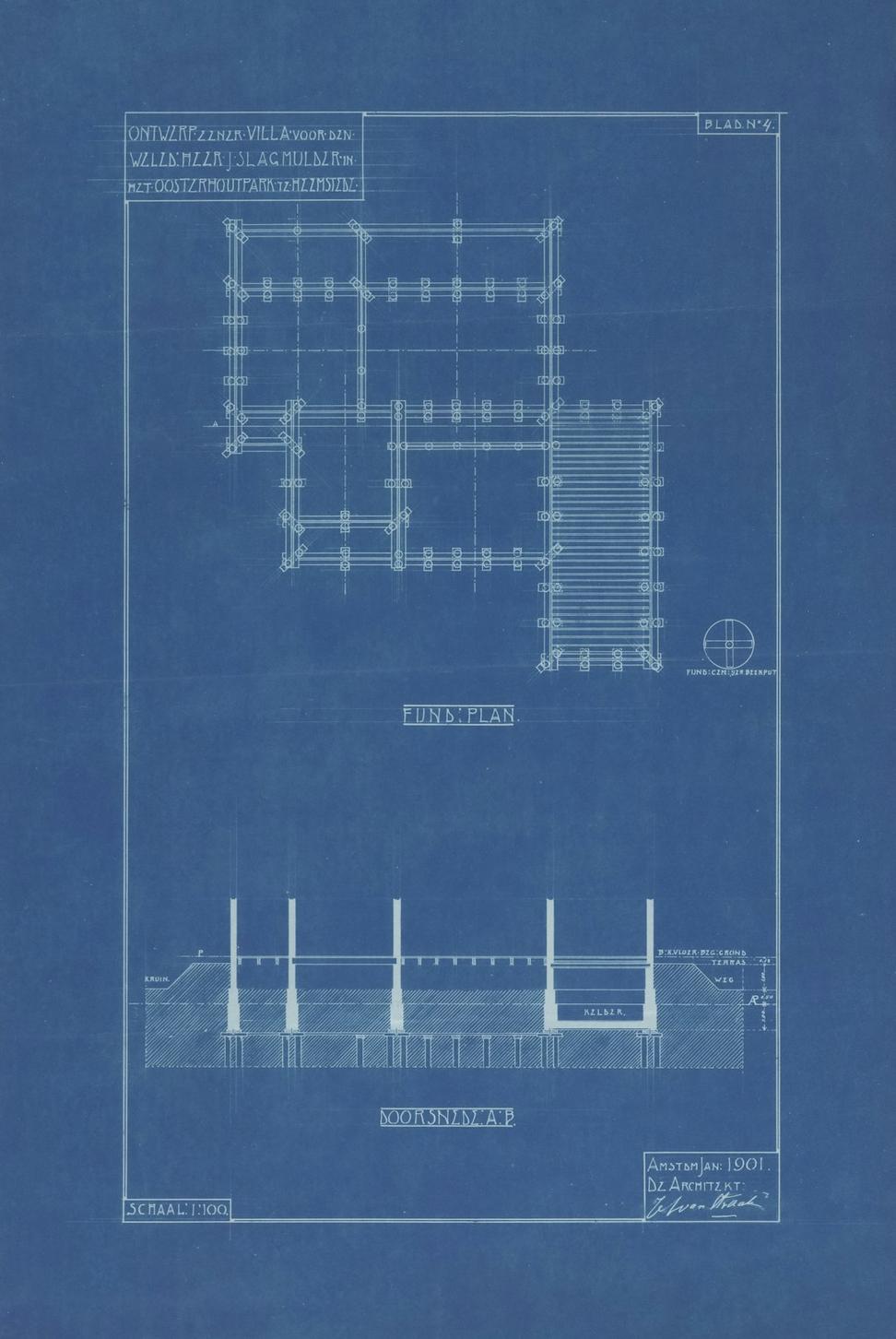 Architectural blueprints and plans